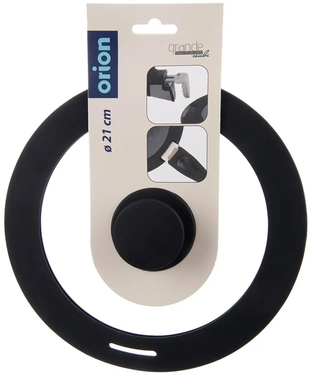 Orion Silicone Deksel 21cm - Transparant