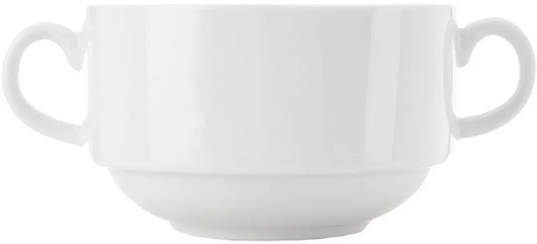 Orion Mona Porseleinen Bouillonkom 290ml - Wit