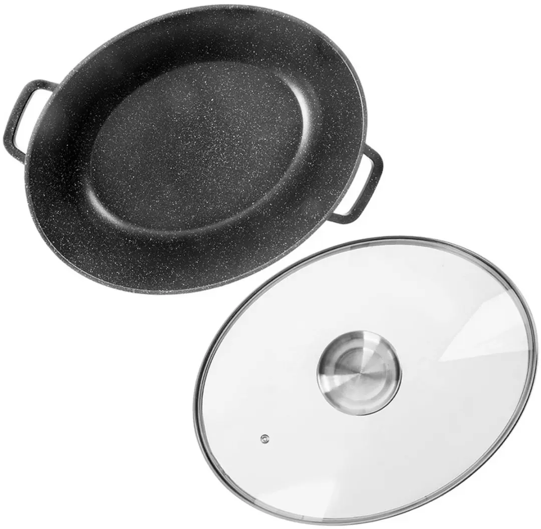 Orion Grande Jumbo Granieten Braadpan 12L - 2 Stuks