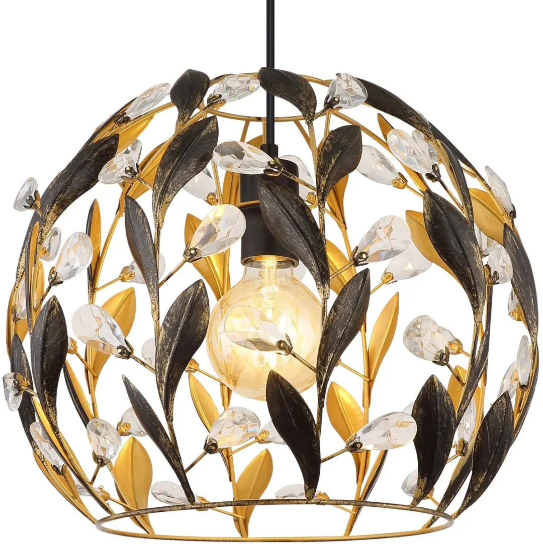 Globo Mika Hanglamp - Ø40cm - Zwart