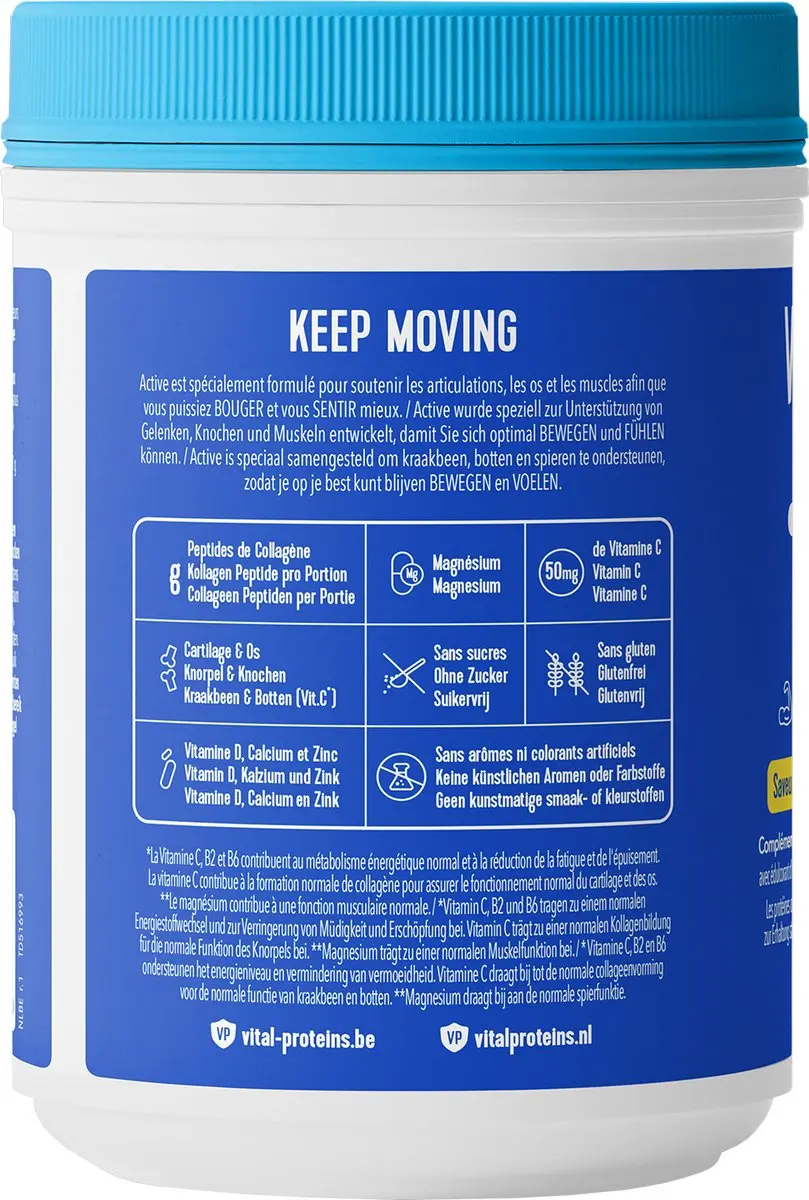 Vital Proteins Active Citroen 357g
