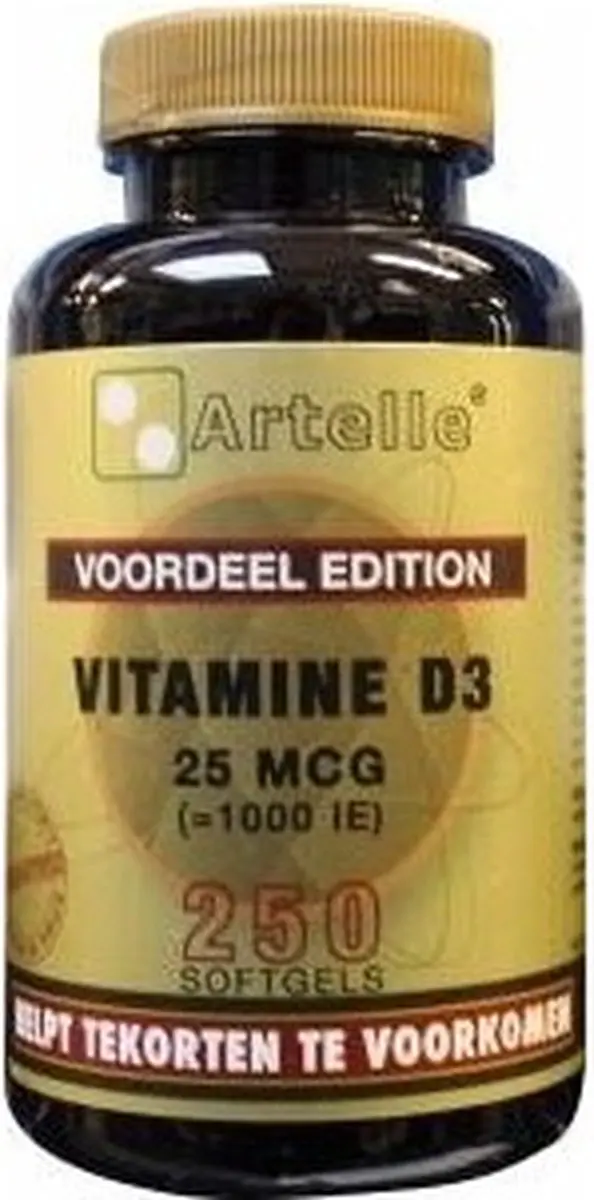 Artelle Vitamine D3 25mcg