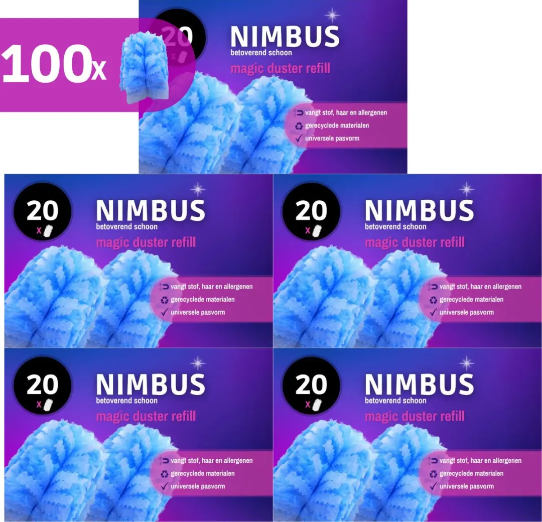 Nimbus Magic Duster Navullingen 100 Stuks