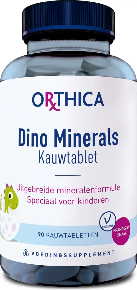 Orthica Dino Minerals Kauwtabletten 90 Stuks