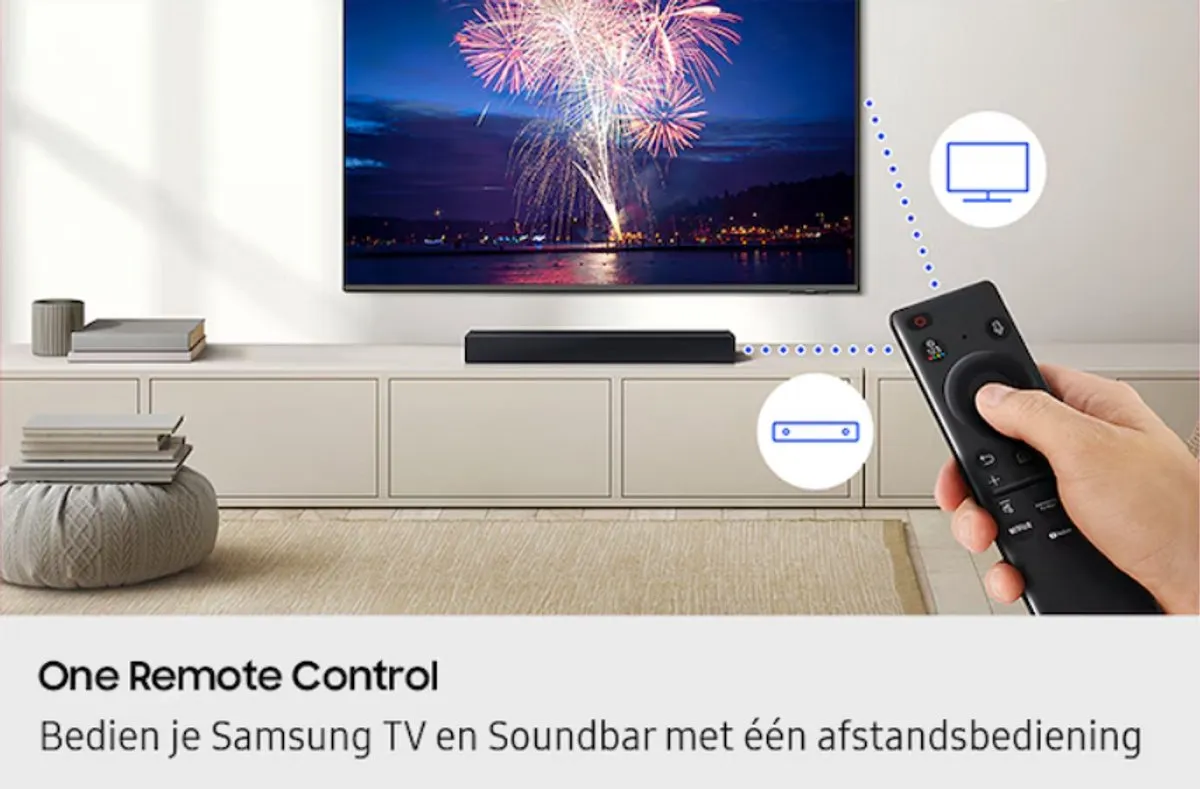 Samsung HW-B400F Soundbar - Zwart