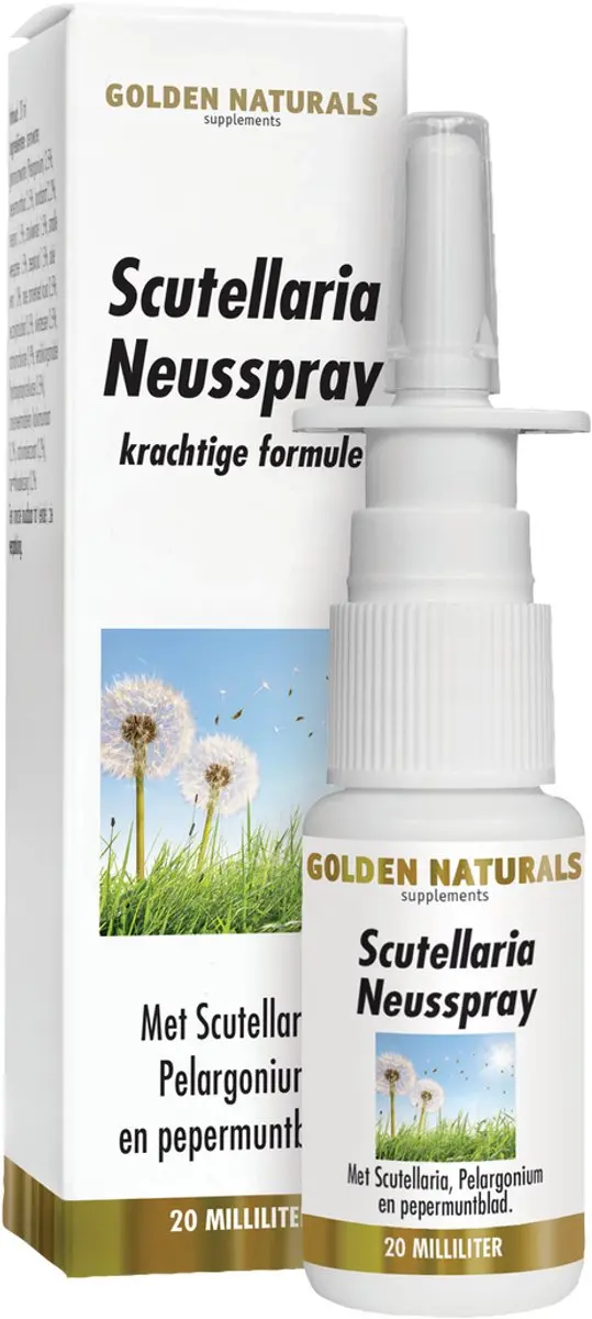 Golden Naturals Scutellaria Neusspray 20ml