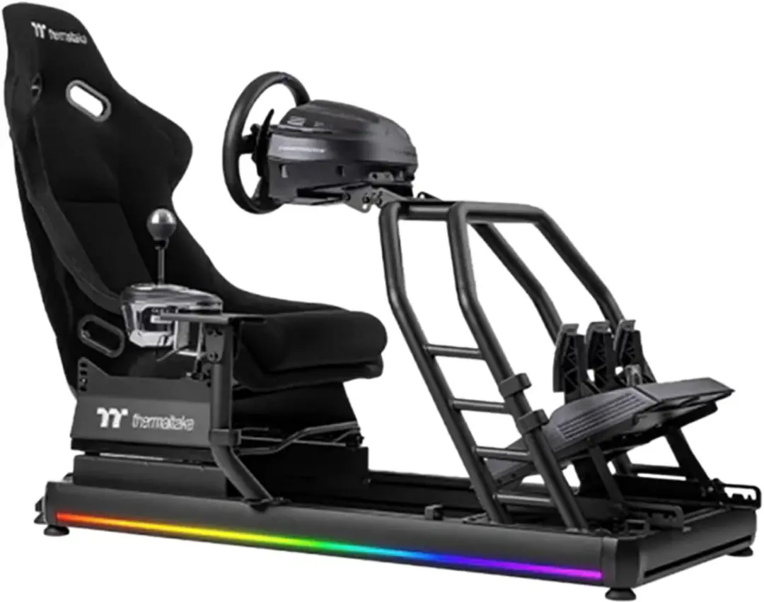 Thermaltake GR500 Racing Simulator Cockpit - Zwart