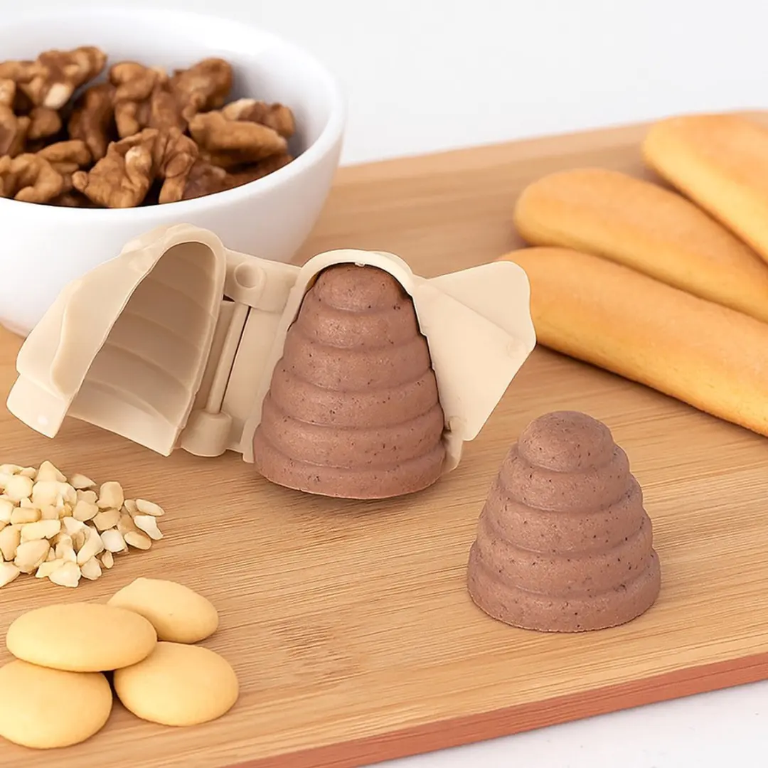 Orion Bijenkorf Koekjesvorm 3,5x3,5cm - Beige