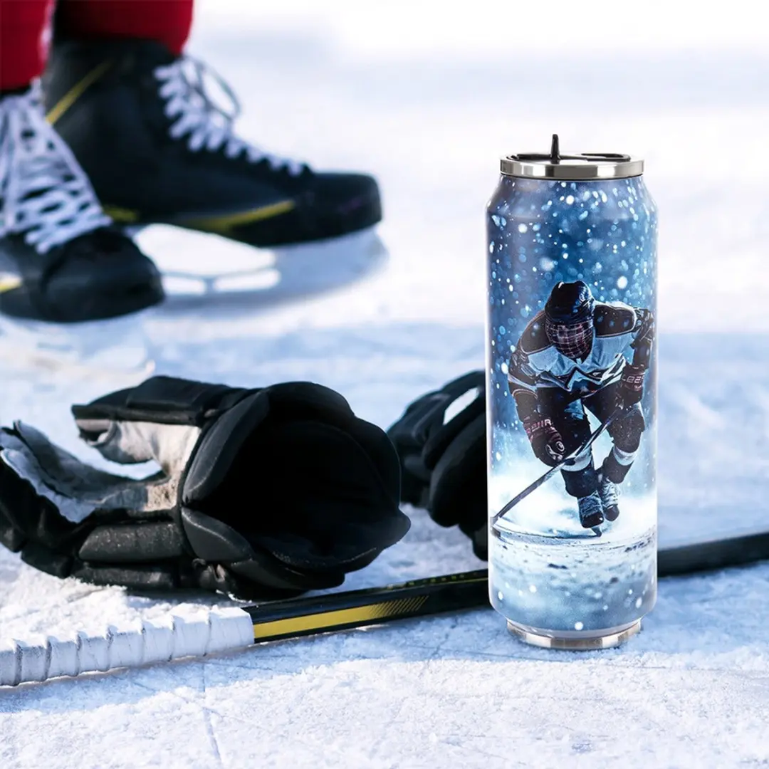 Orion Thermosbeker Hockey 700ml - Blauw