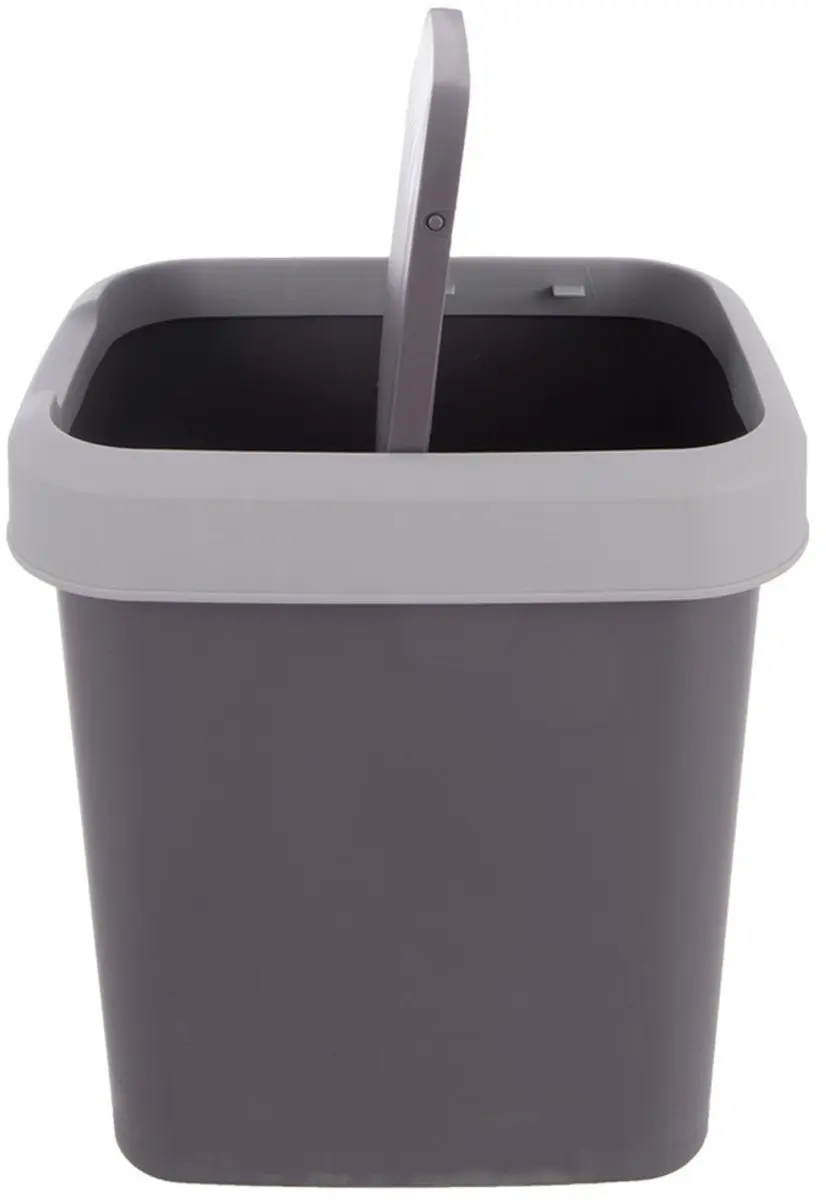 Orion Plastic Prullenbak 12L - Grijs - afbeelding 6 van 6