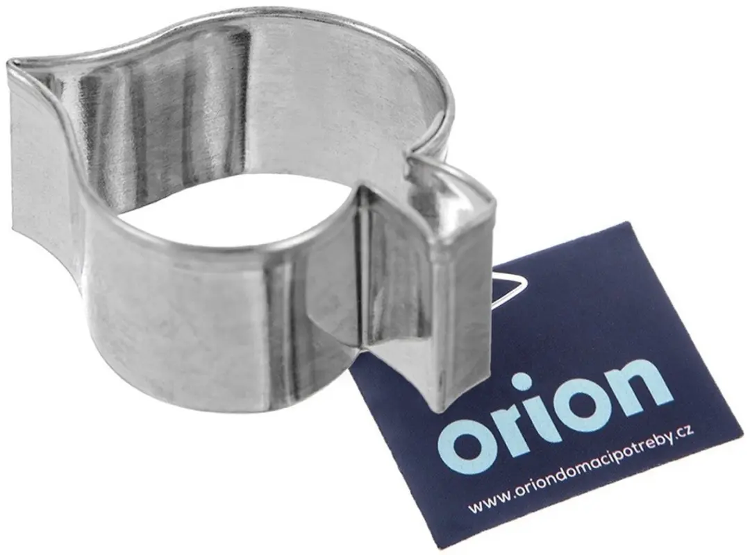 Orion Stalen Koekuitsteker 4cm - Bladvorm - Zilver