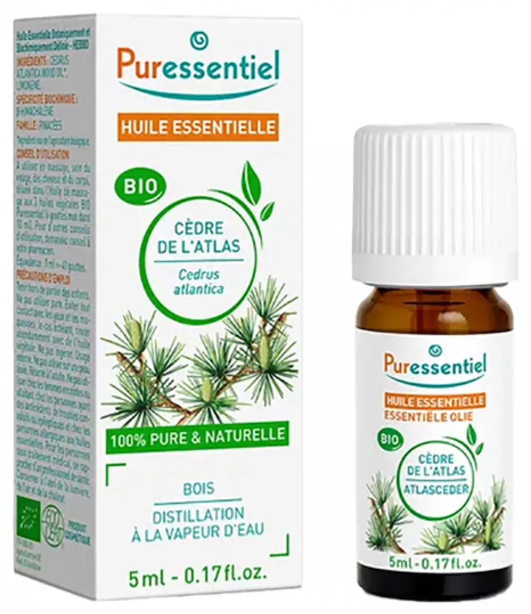 Puressentiel Atlas Ceder Etherische Olie 5ml