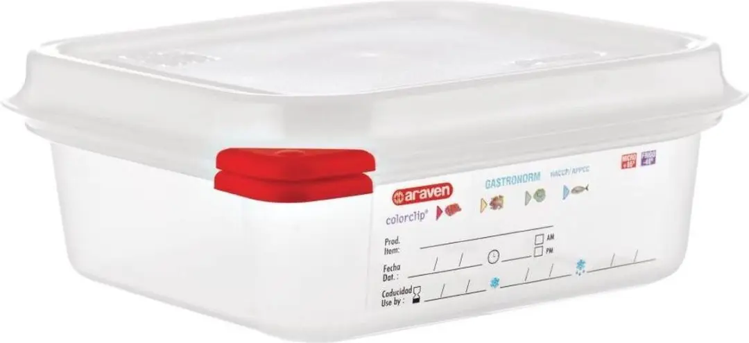 Araven GN1/6 Voedselcontainer 1,1L