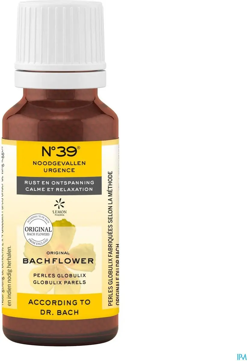 Bach Bio N°39 Noodgevallen Parels 20g - afbeelding 6 van 6