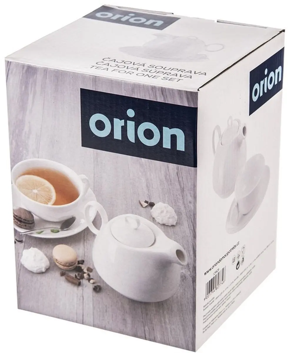 Orion Mona Porseleinen Theepot 600ml - Wit