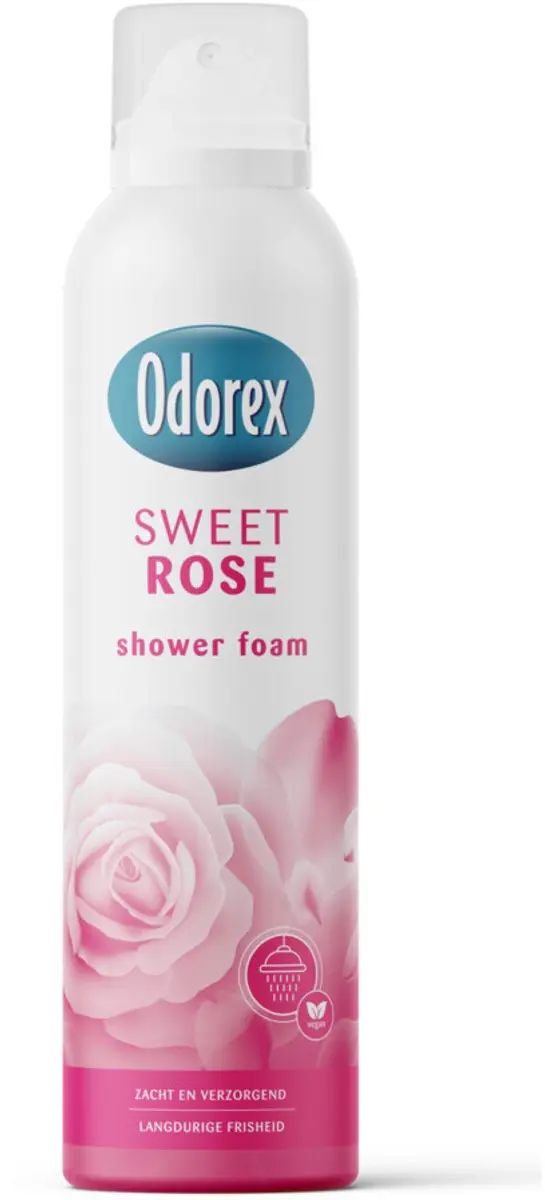 Odorex Showerfoam Sweet Rose 200ml