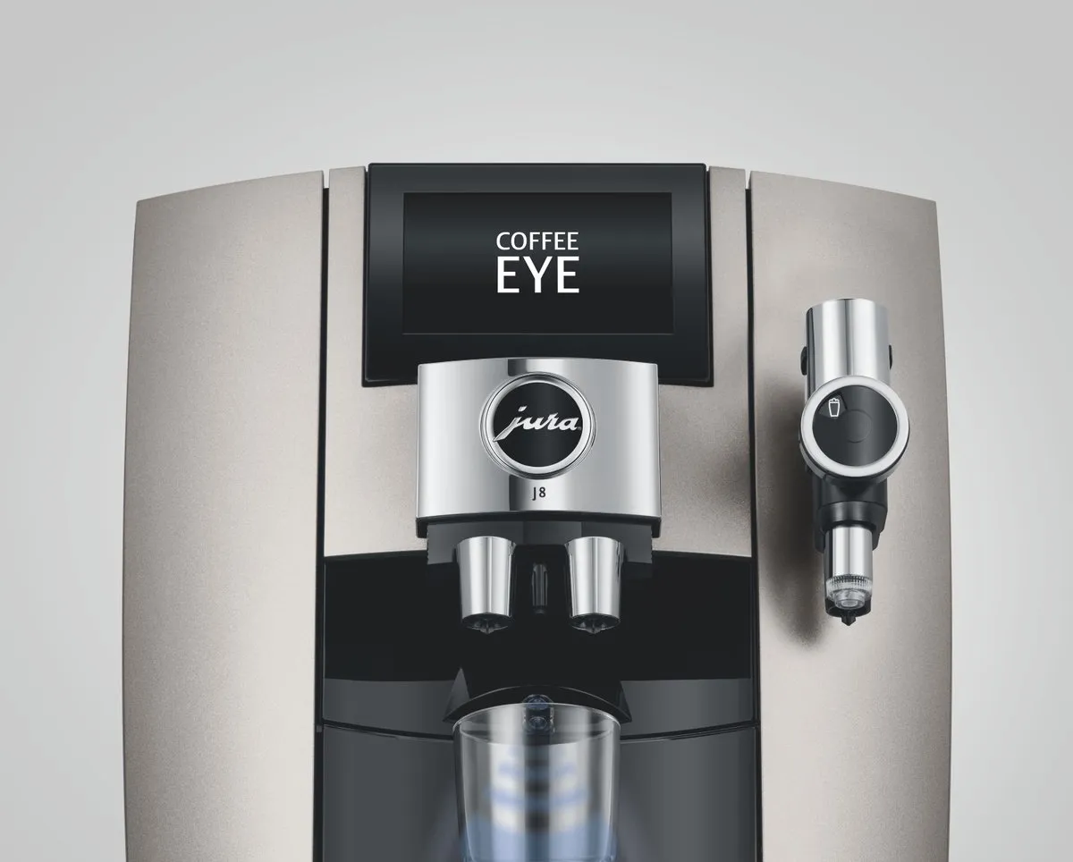 Jura J8 Midnight Silver Volautomatische Espressomachine - 31 Programma's