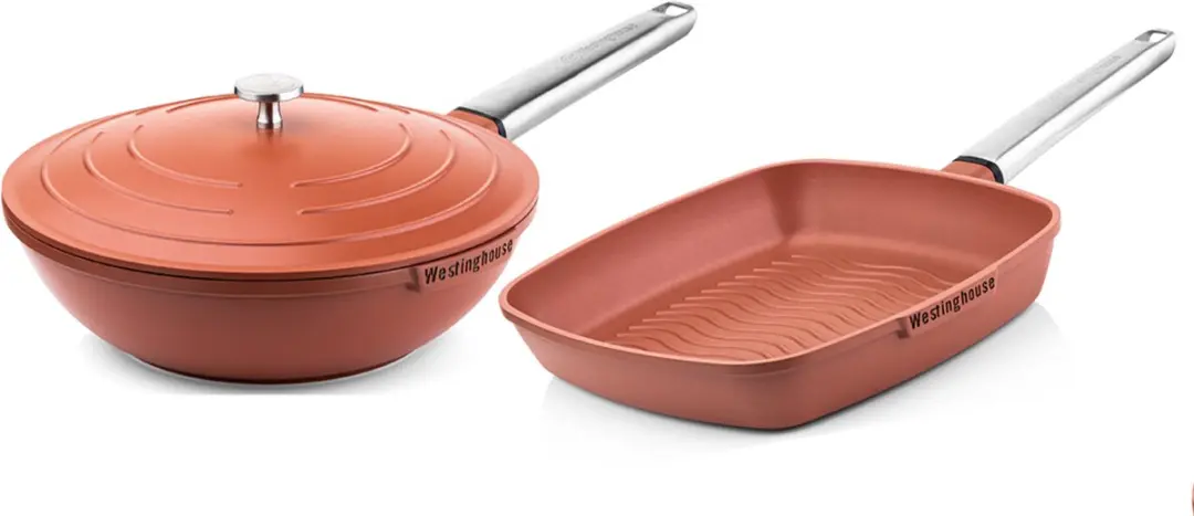 Westinghouse Performance Wokpan + Grillpan 28cm