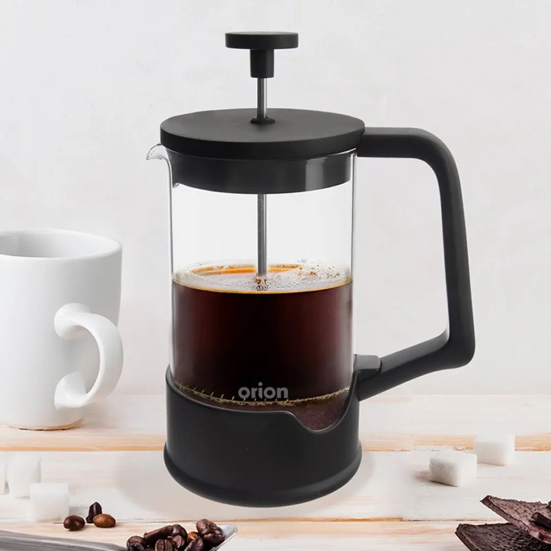 Orion Black Serie Glazen Percolator 400ml - Zwart