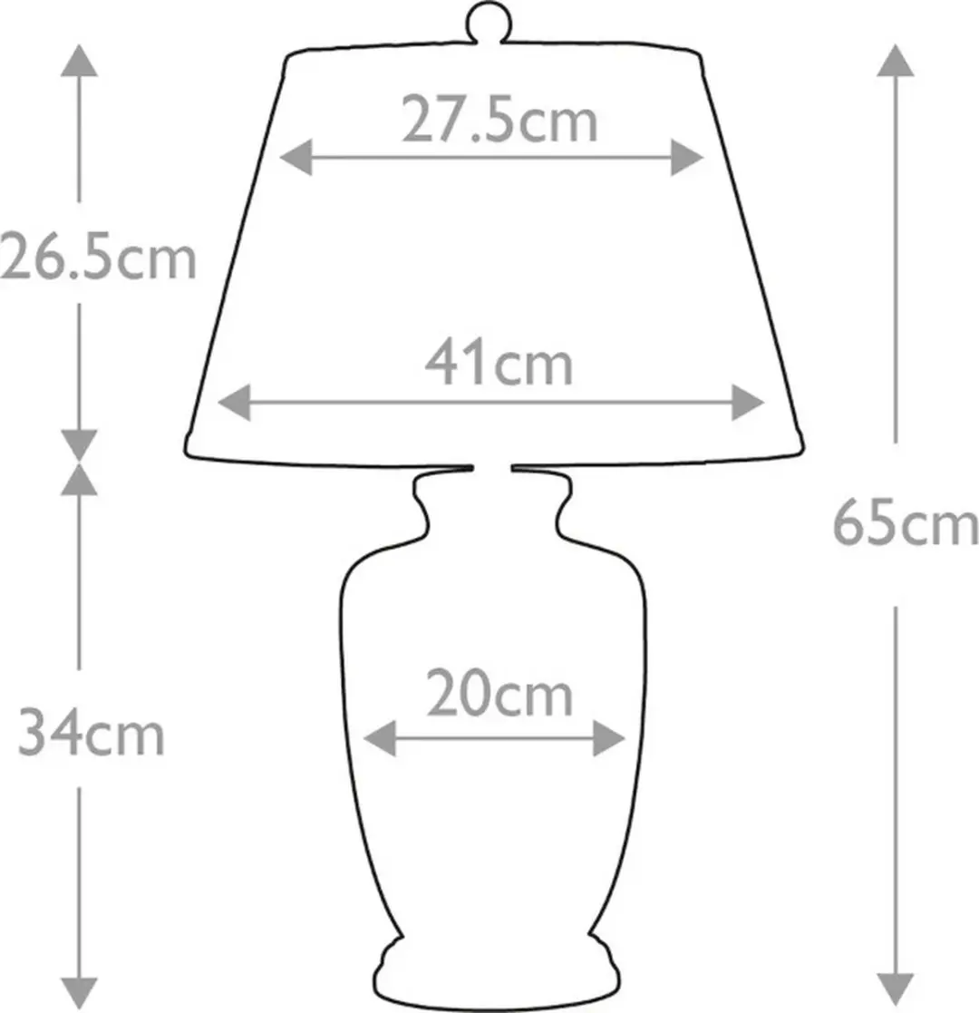 Elstead LED Tafellamp Gold Birds - 1x E27 60W Warm Wit