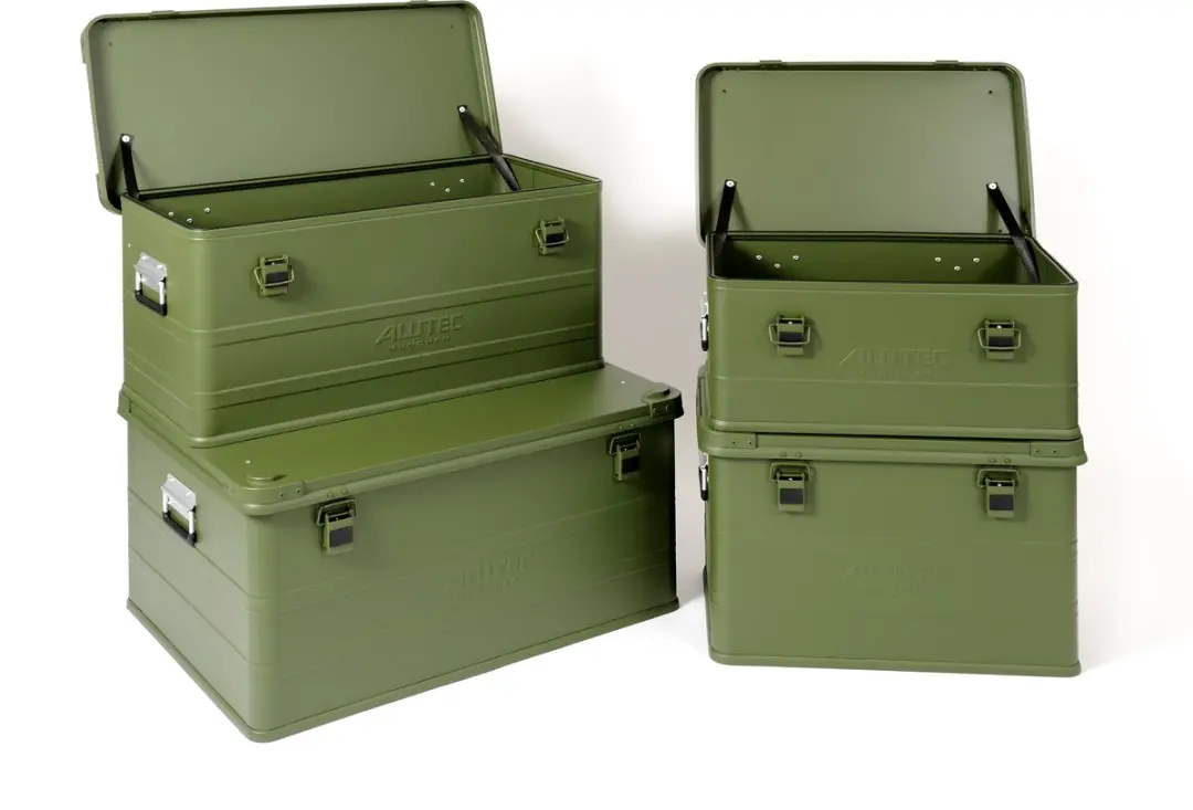 Alutec Industry 73 Aluminium Kist - Groen