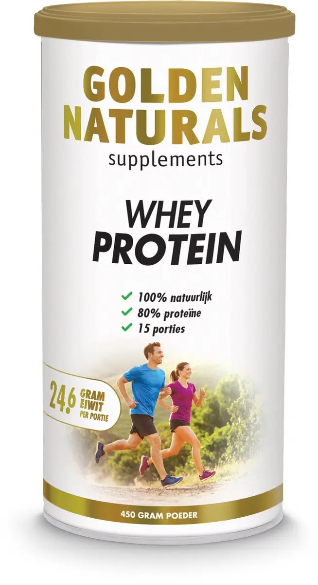 Golden Naturals Whey Protein 80% 450g