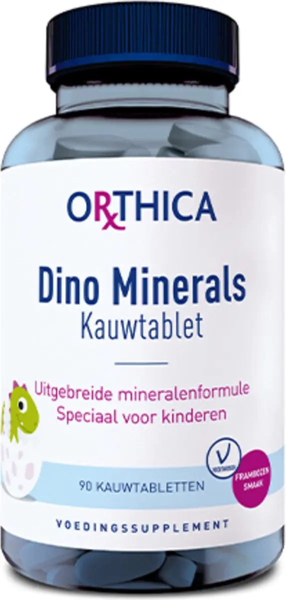 Orthica Dino Minerals Kauwtabletten - 180g (2x90 stuks)