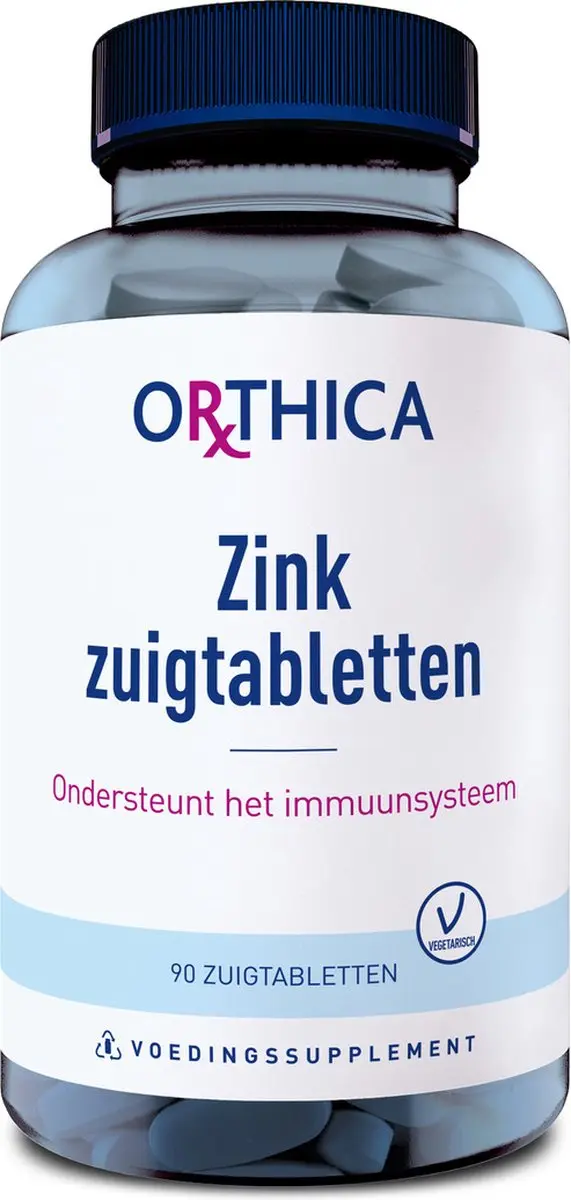 Orthica Zink Zuigtabletten 90 Stuks