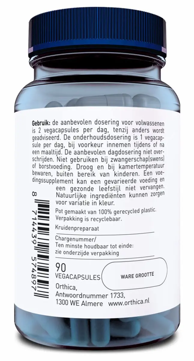 Orthica Silymarin-180 - 20 Stuks (2x90) Tabletten