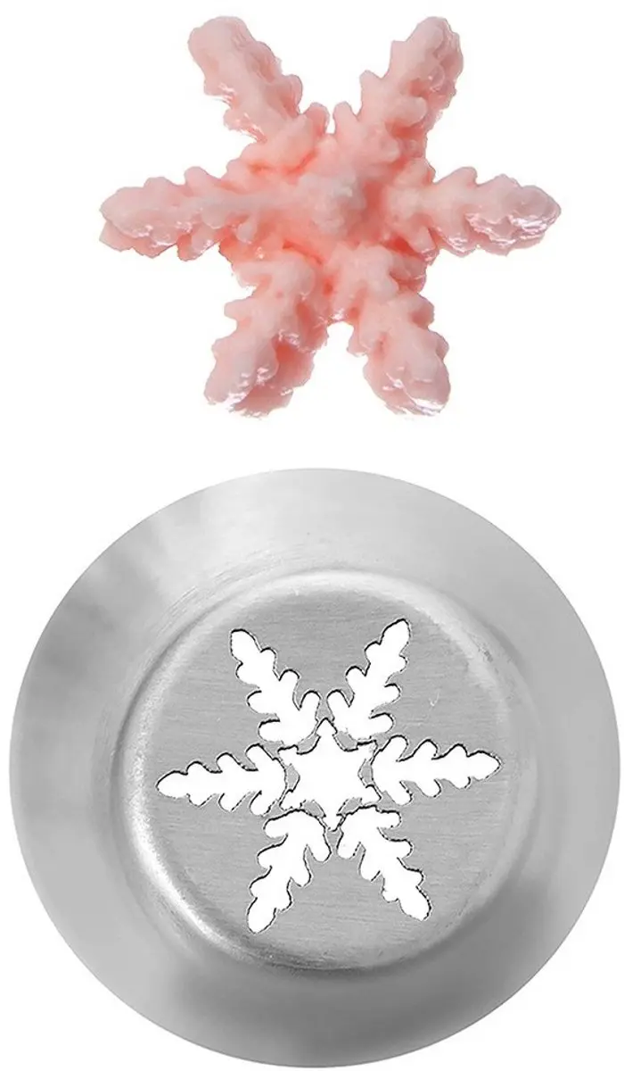 Orion Roestvrijstalen Sneeuwvlok Sproeimondstuk - Zilver