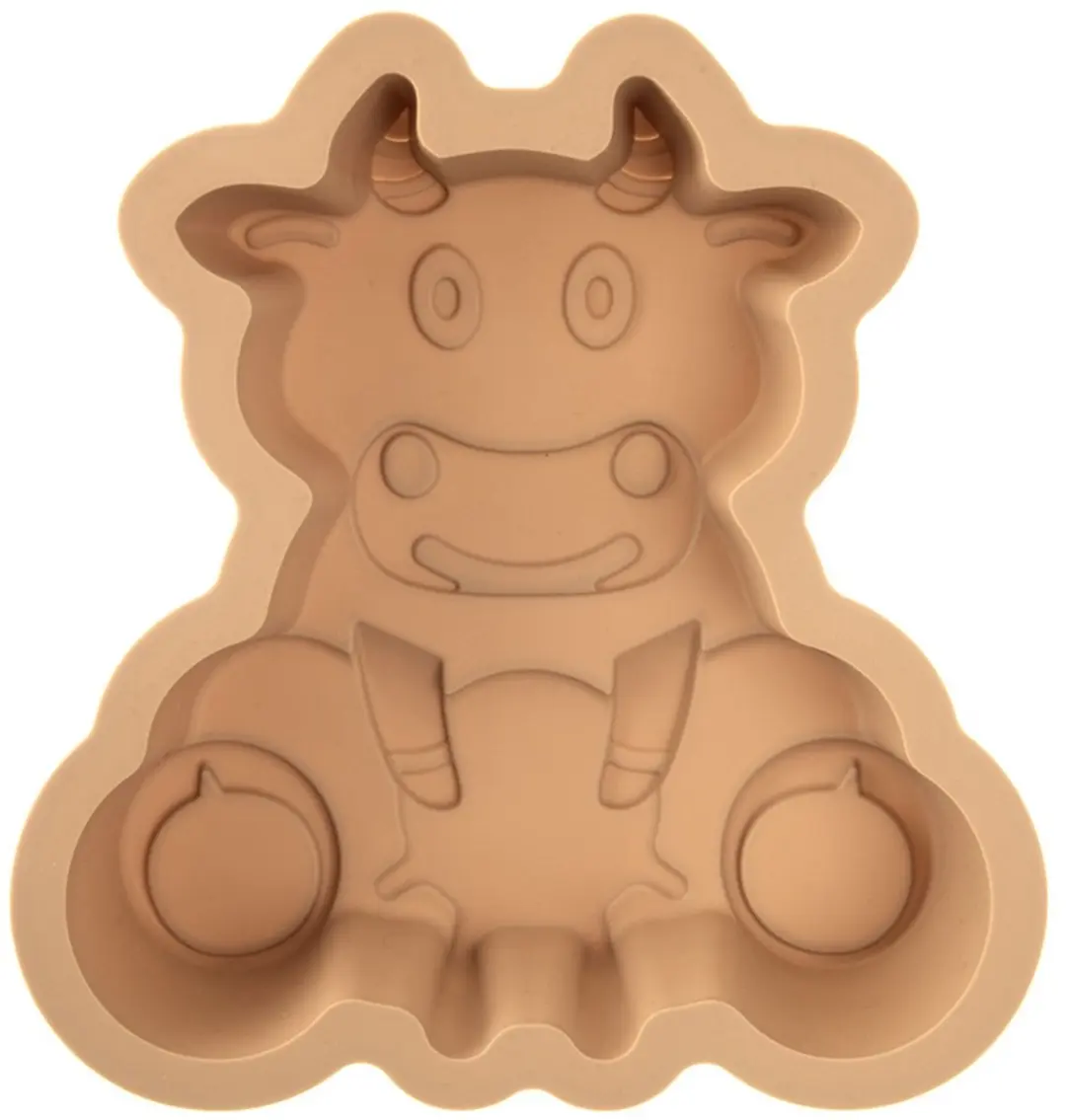 Orion Silicone Koe Bakvorm 20x19x4,5cm - Beige