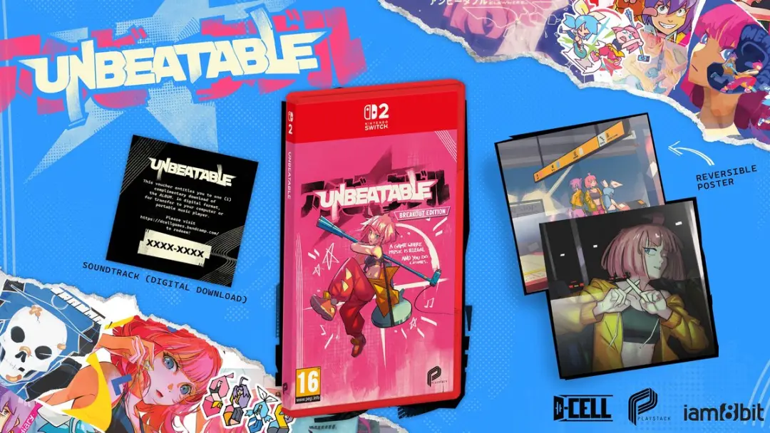 Mindscape Unbeatable Breakout Edition Nintendo Switch 2 - Exclusieve cartridge