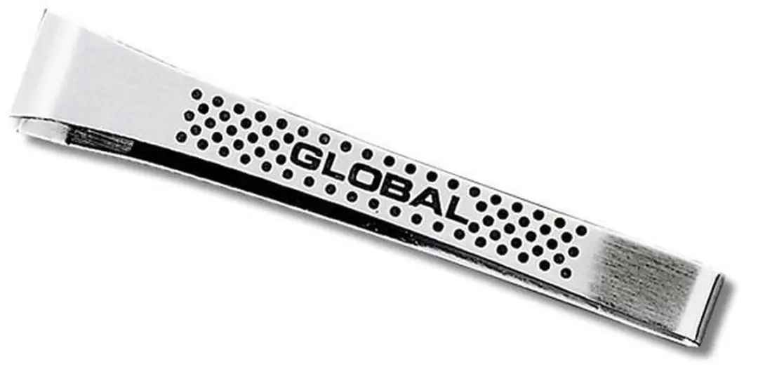 Global Visgraatpincet GS20B - 11,5cm - Zilver