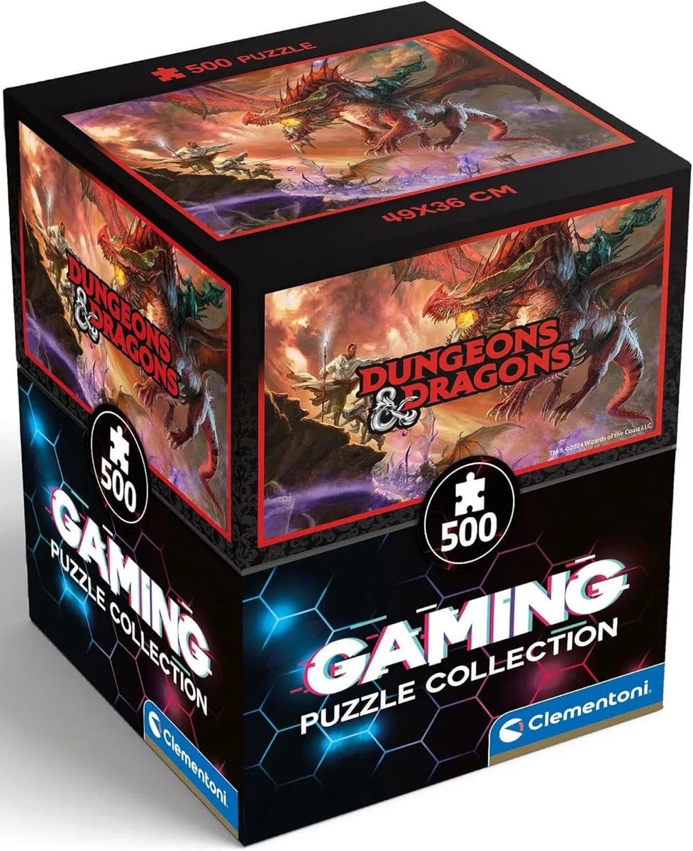 Clementoni Dungeons & Dragons Puzzel 500 Stuks