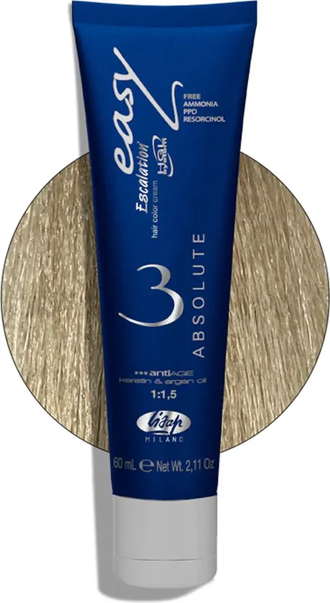Lisap Absolute 3 10/00 Diep Platinablond 60ml