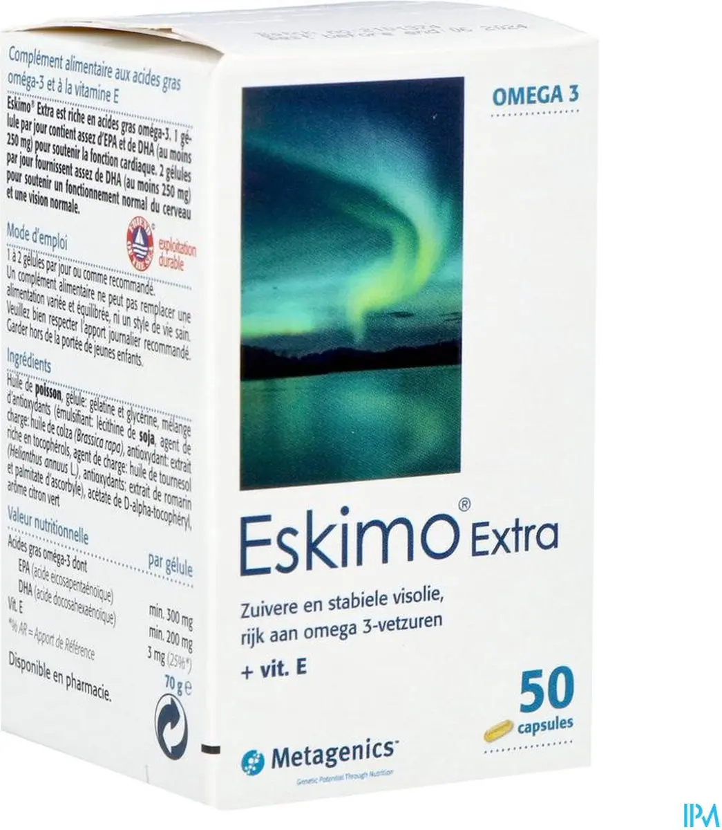 Metagenics Eskimo Extra 50 Capsules