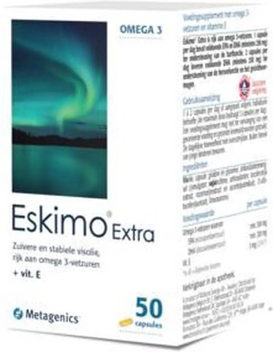Metagenics Eskimo Extra 50 Capsules