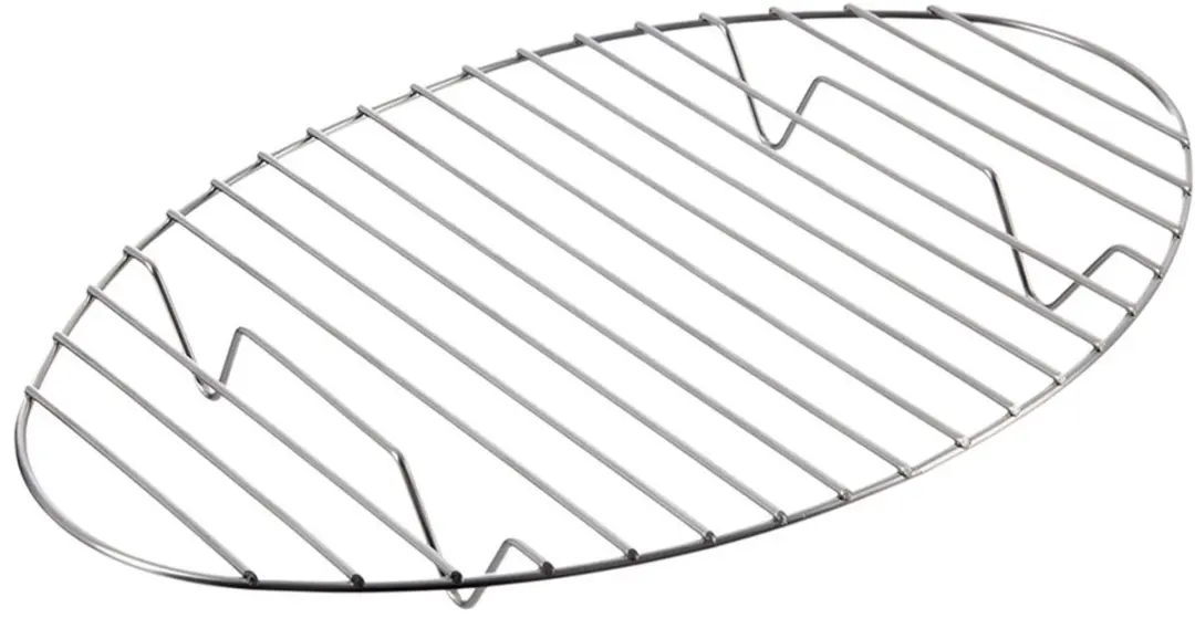 Orion Roestvrijstalen Ovenschaal Rooster 32,5x21cm - Ovaal