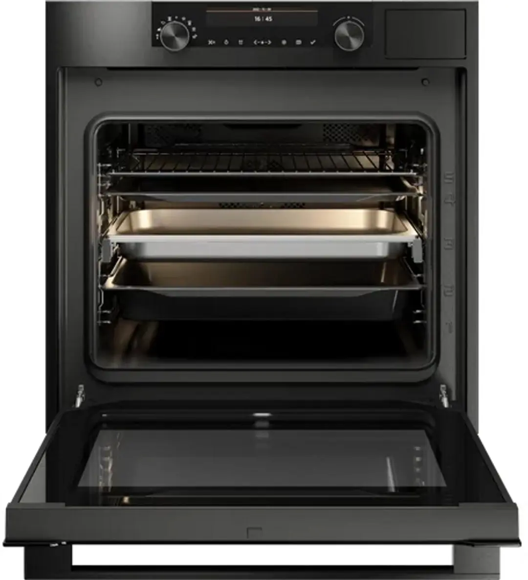 ATAG Matrix CS66121D Stoomoven 73L - Zwart