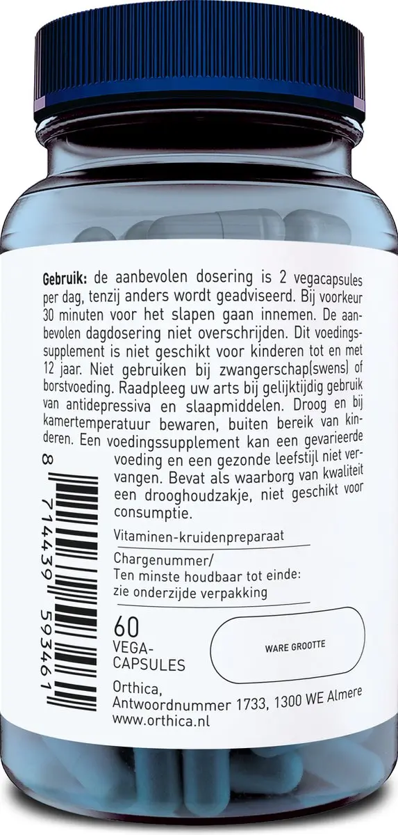 Orthica Slaap Support 60 Vegacapsules