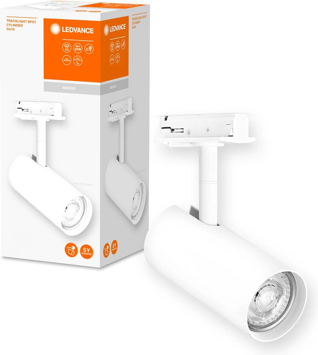 LEDVANCE Tracklight Railspotsysteem - GU10 - Wit