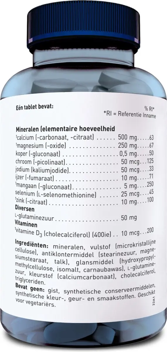 Orthica Mineral Max Mineralen - 60 Tabletten