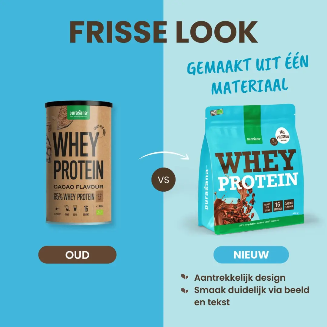 Purasana Whey Proteïne Cacao Bio 400g