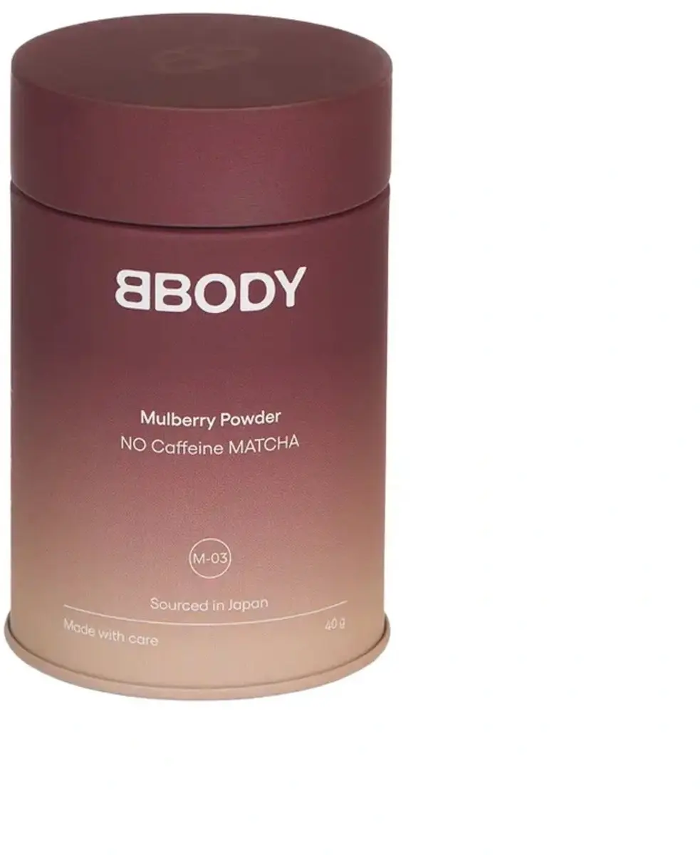 BBODY Mulberry Cafeïnevrij Matcha Poeder 40g