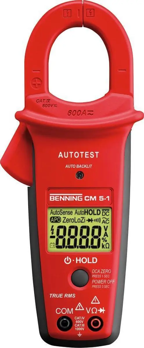 Benning CM 5-1 Stroomtang Multimeter
