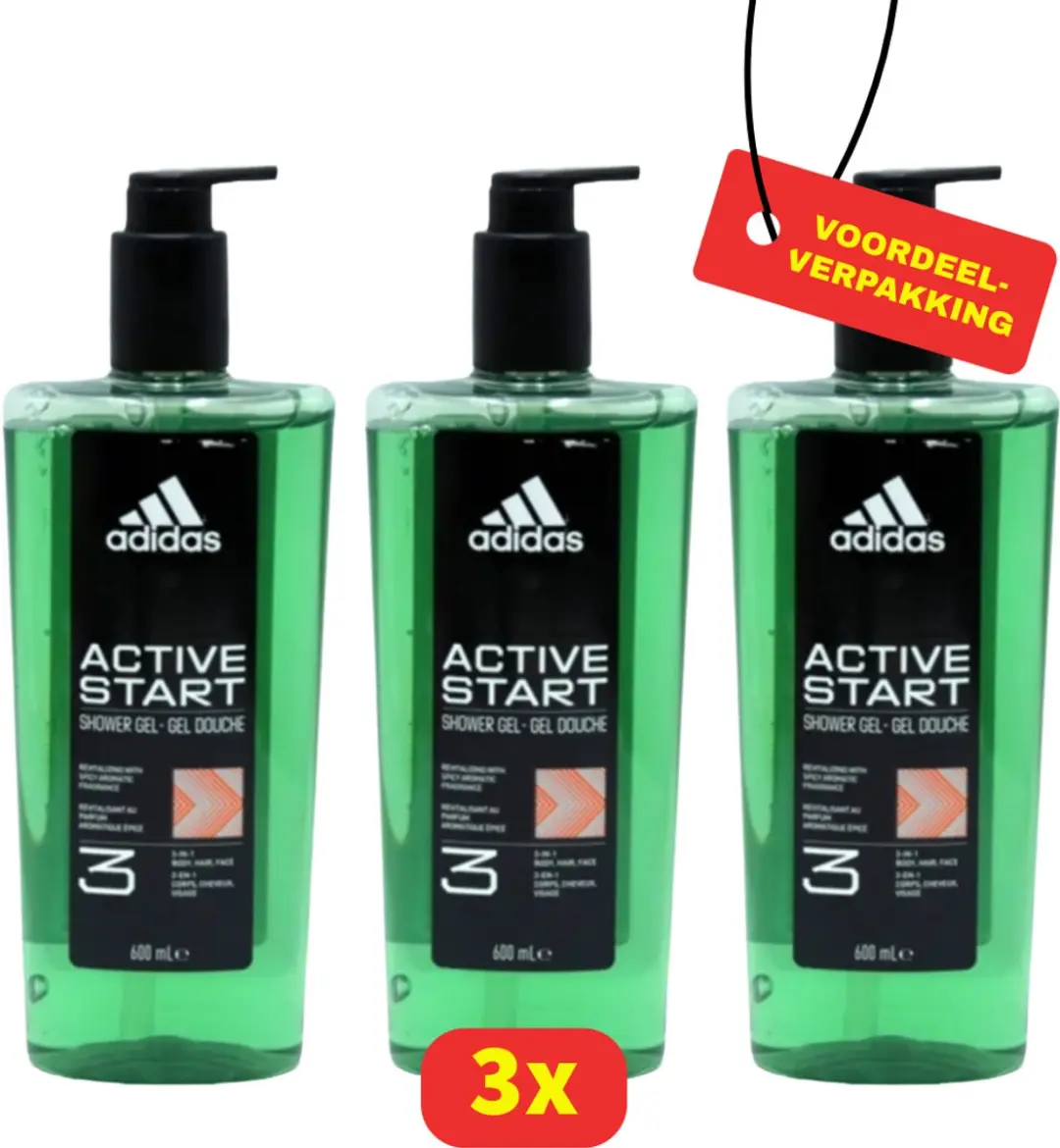 adidas Active Start 3-in-1 Douchegel