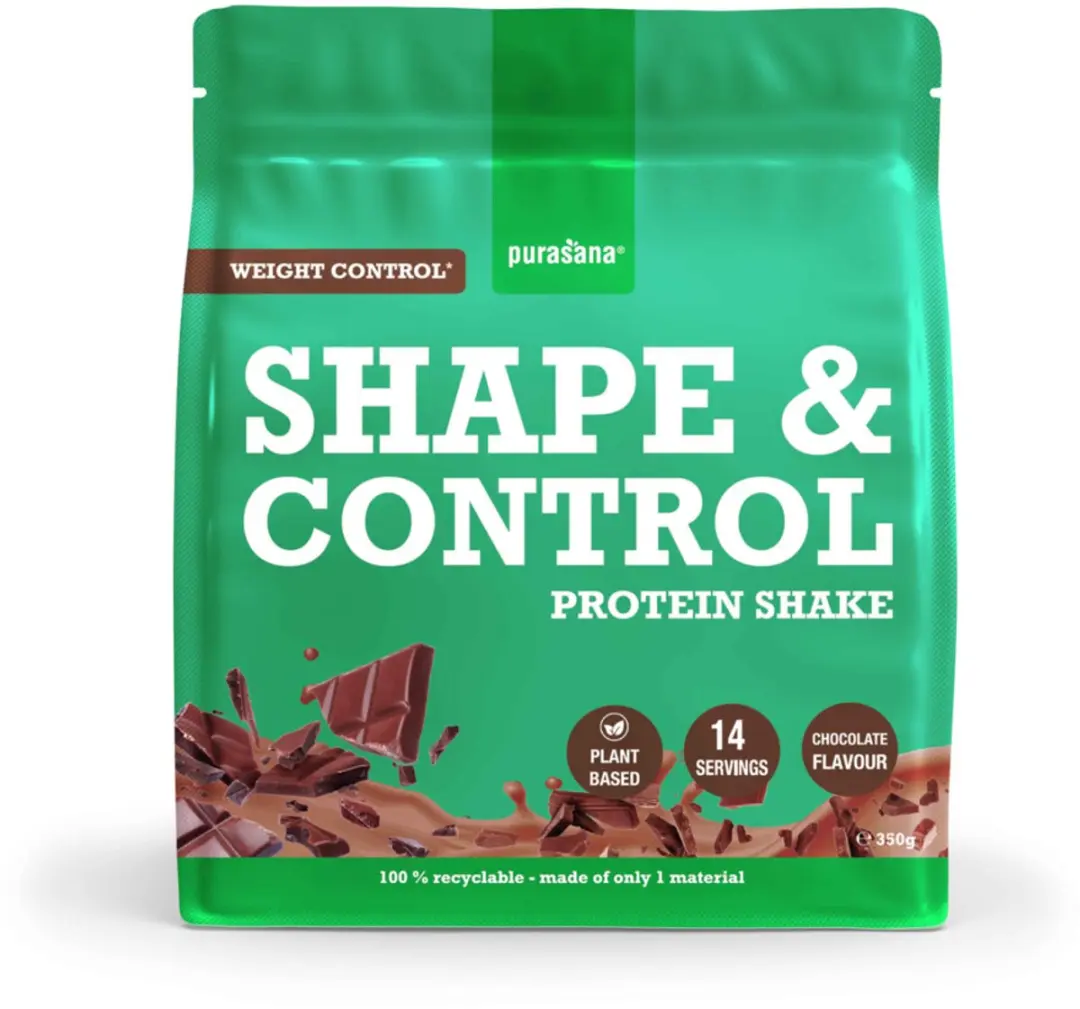 Purasana Shape & Control Vegan Protein Chocolade 350g