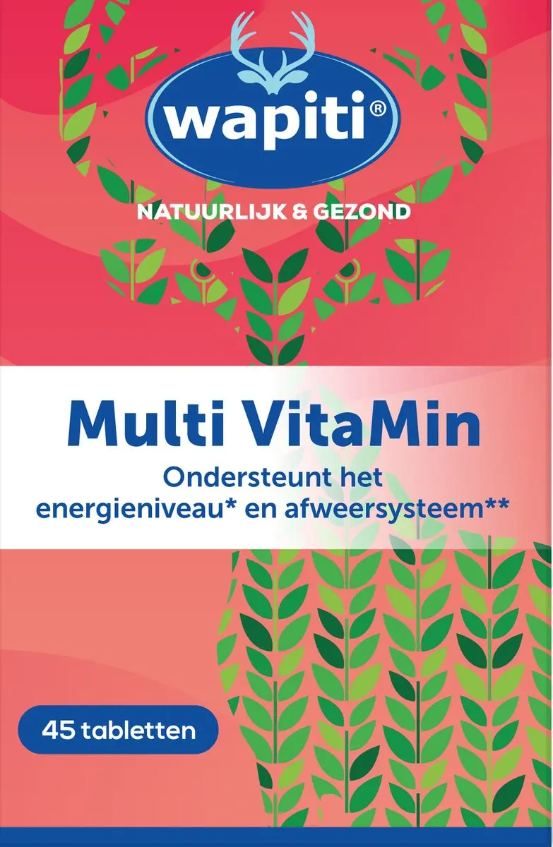 Wapiti Multivitamine 45 tabletten