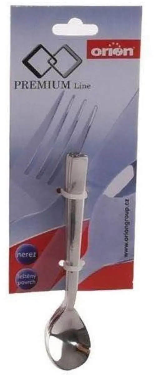 Orion Espresso Lepeltjes Zilver - 6 Stuks