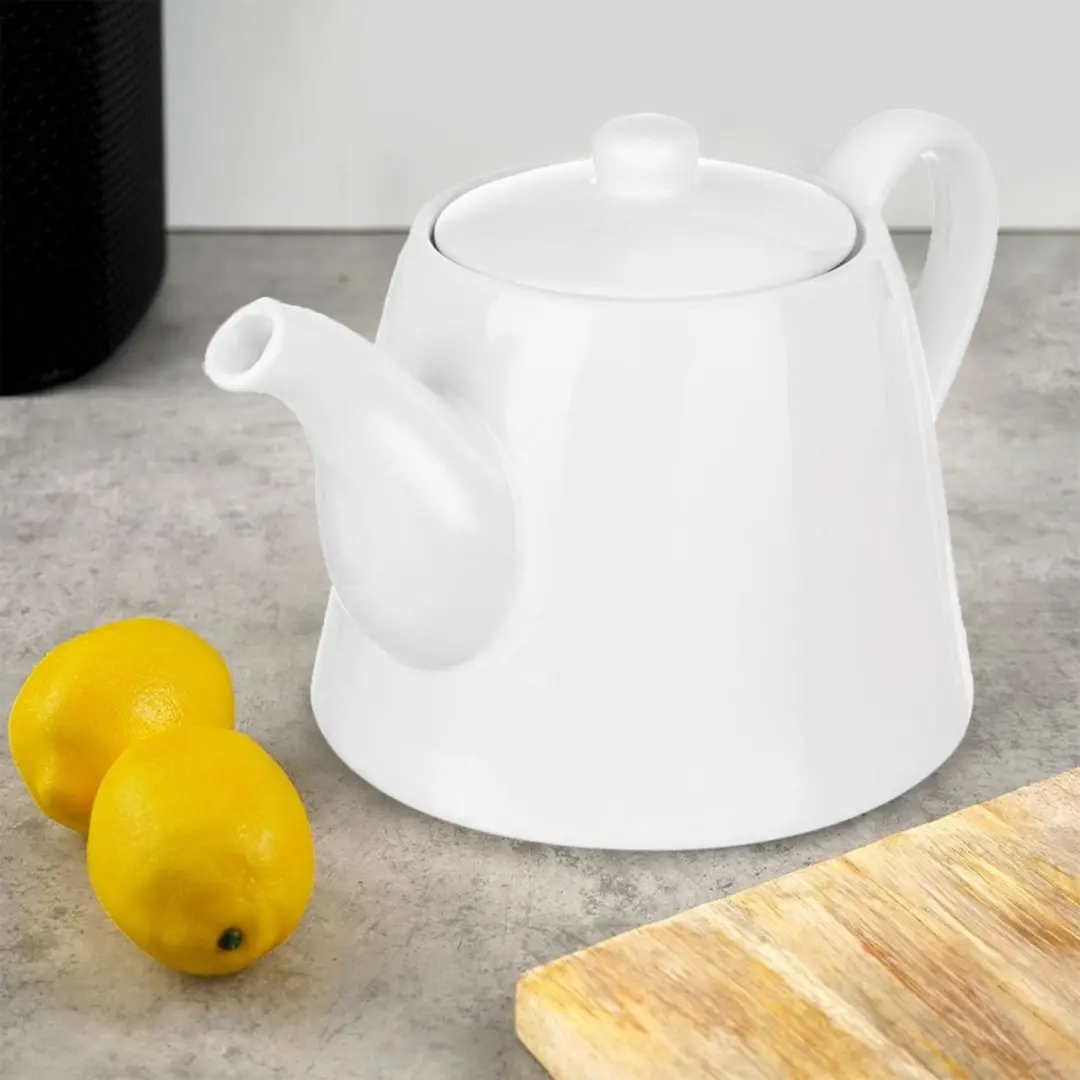 Orion Luna Porseleinen Theepot 2L - Wit